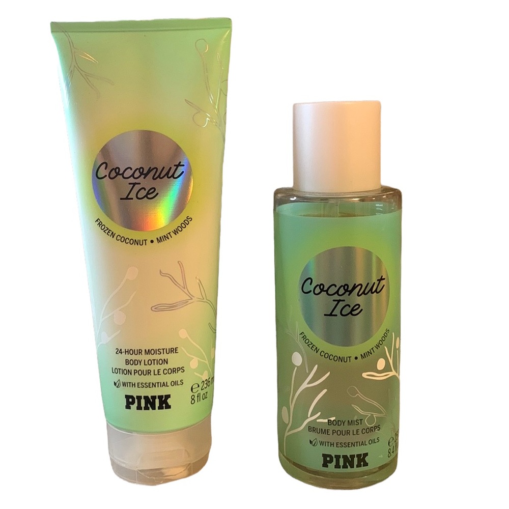 PINK Coconut Ice Fragrance Mist & Lotion